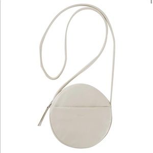 Baggu Leather Soft Circle Purse Crossbody
